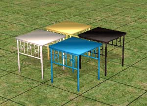 Iron endtable